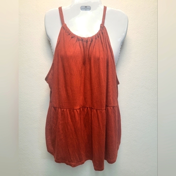 MAURICES  Size 1X Tank w/drawstring (not adjustable), tie in back. - Picture 1 of 10